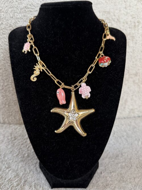 COLLAR ROSA