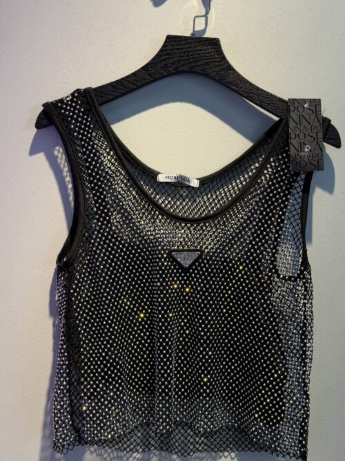 CROP TOP "PRADA"